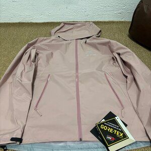 Women's Arcteryx BETA LT Jacket Solid Color Casual Sports Waterproof Breathable